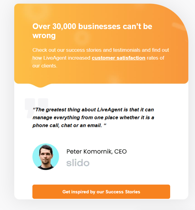 Zašto tvrtke vjeruju LiveAgent-u