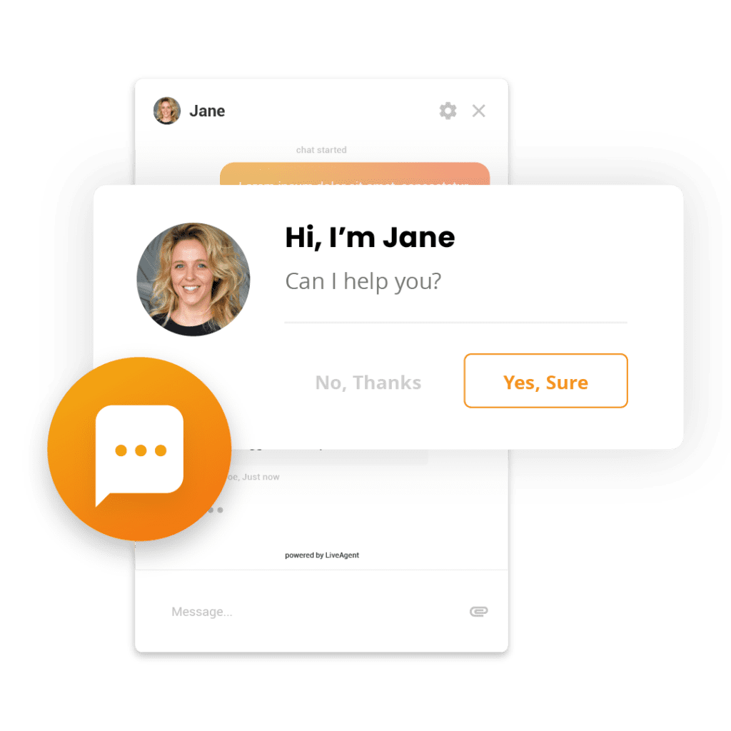 Proaktivni pozivi za chat