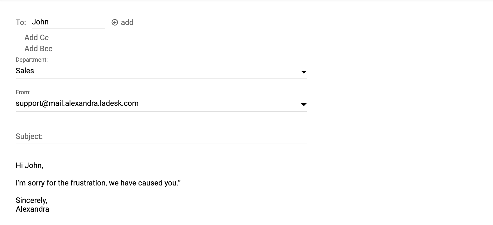 Kako se ispričati kupcu