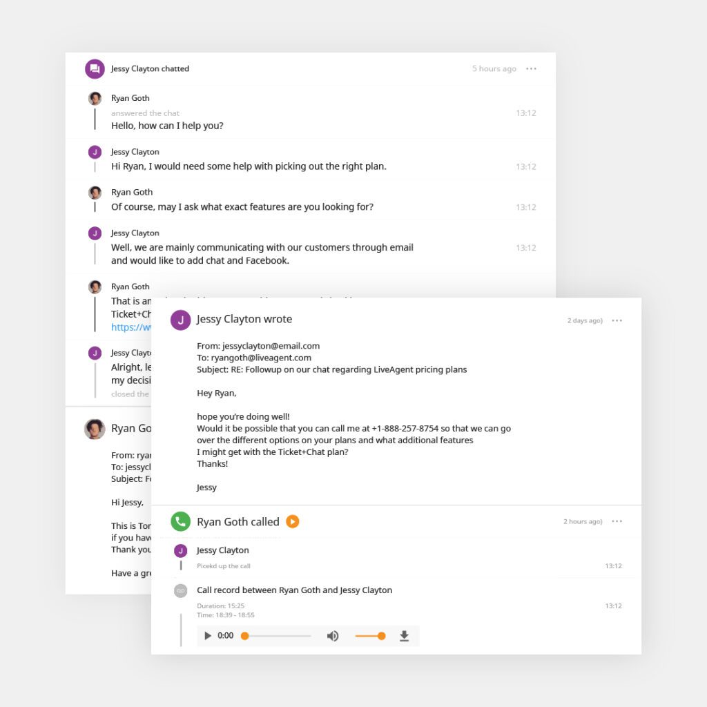 LiveAgent primjer tiketa
