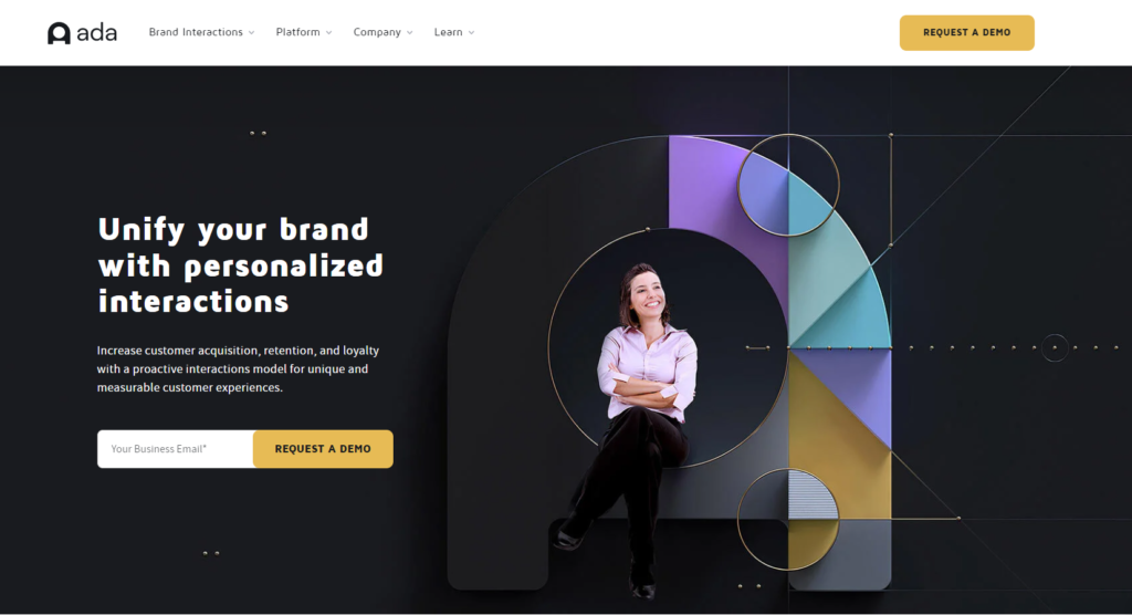 Početna stranica Ada-e