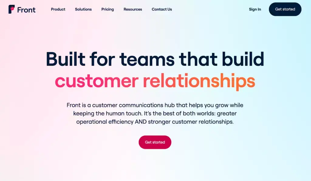 Front početna stranica