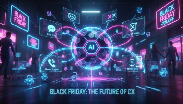 Uloga AI-ja i omnikanalne live chat podrške na Black Friday