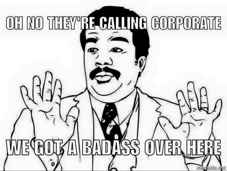 Meme o korisničkoj službi o ljutom korisniku