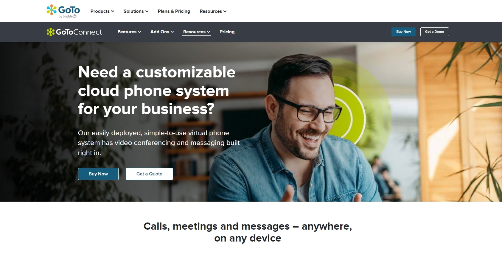 GoTo Connect pružatelj web stranica