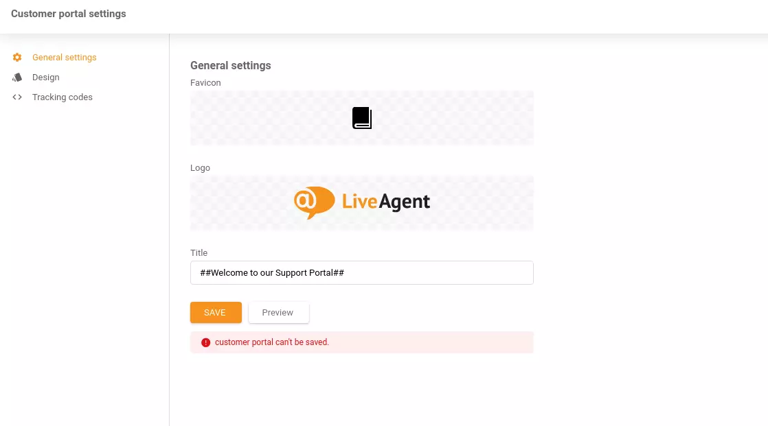 Neispravni gumb za spremanje u aplikaciji LiveAgent