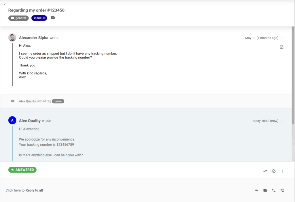 Poboljšanje razgovora u LiveAgent tiketima