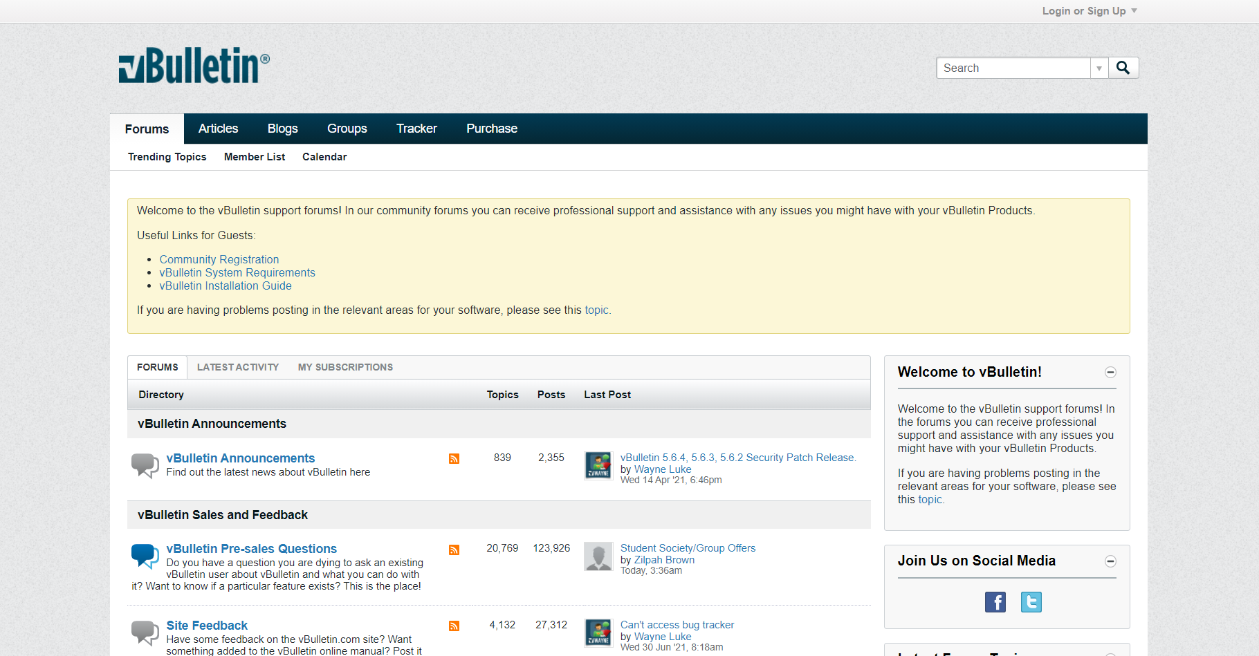 Direktorij foruma vBulletin