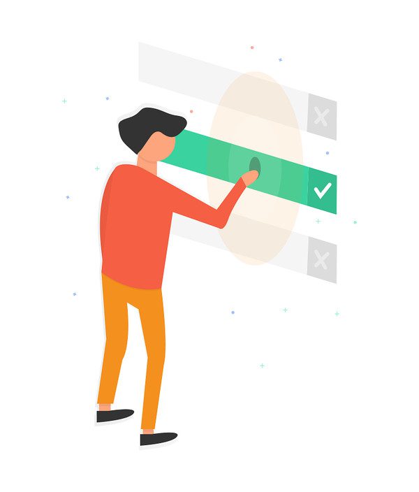 ecommerce izbor-ilustracija