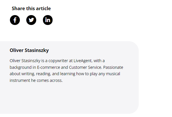 Primjer biografije autora