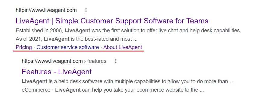 Primjer anchor linkova