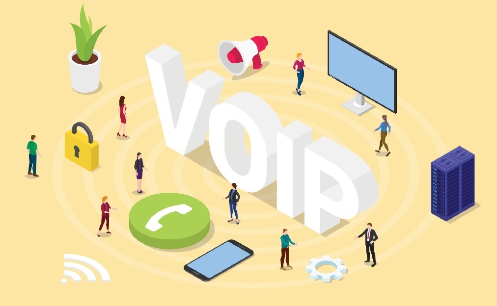 VoIP ilustracija