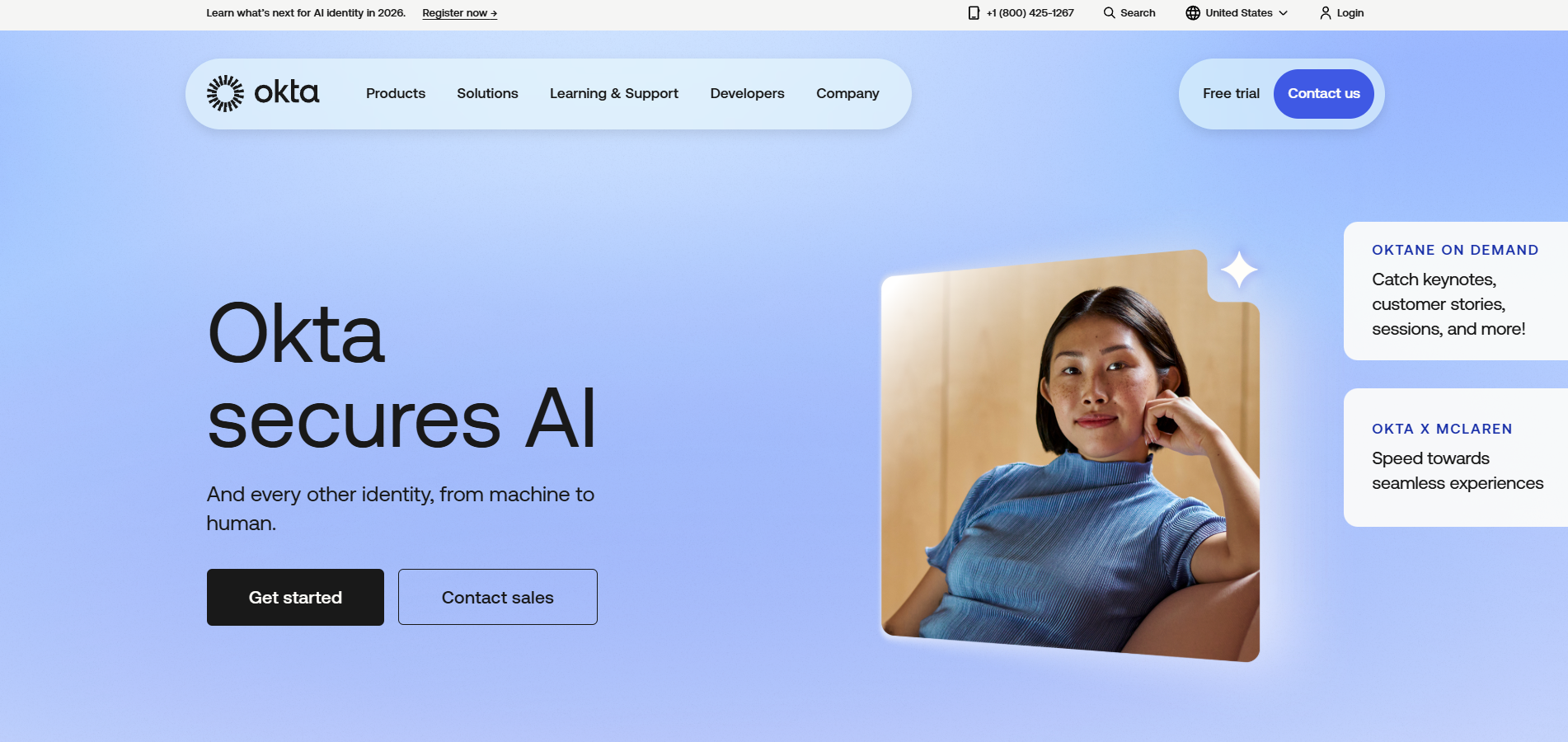 Okta kontakti za korisničku podršku