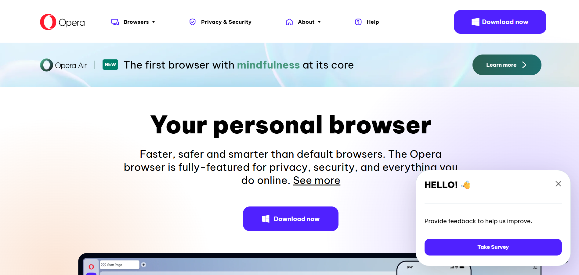 Opera Help Desk Kontakti