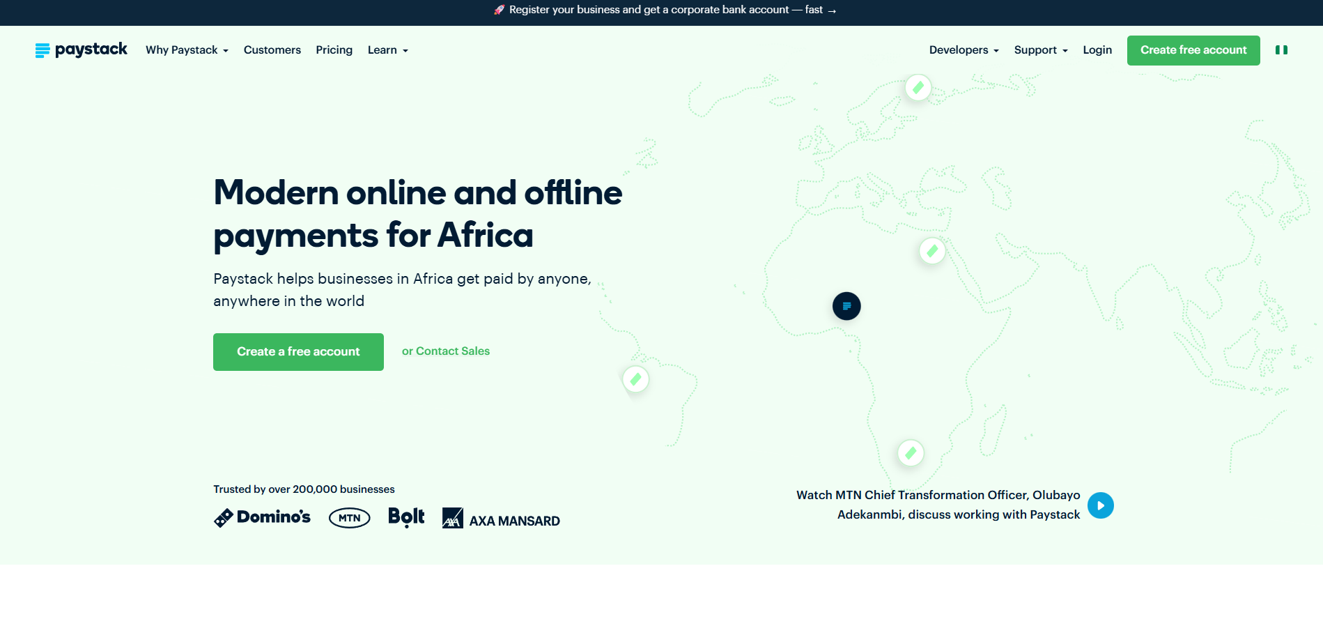 Paystack Kontakti Help Deska