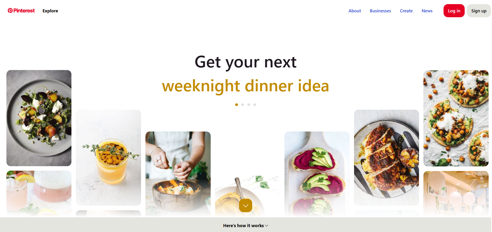 Pinterest Pomoć Kontakti