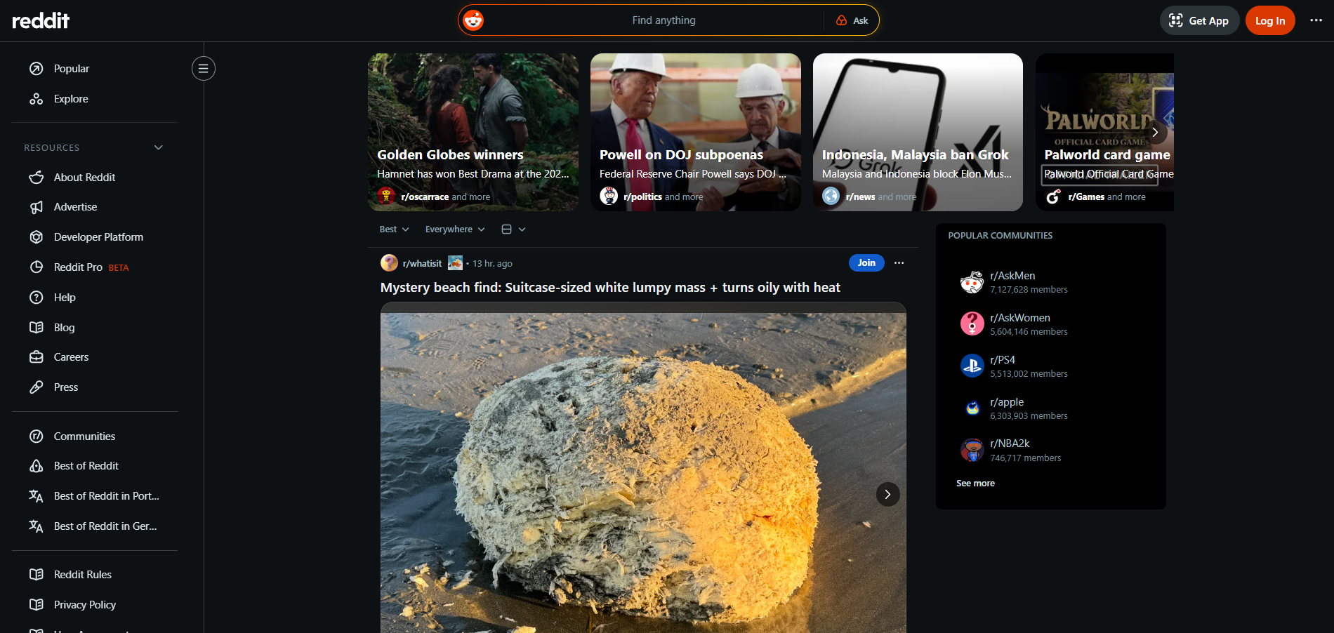 Reddit kontakti za korisničku podršku