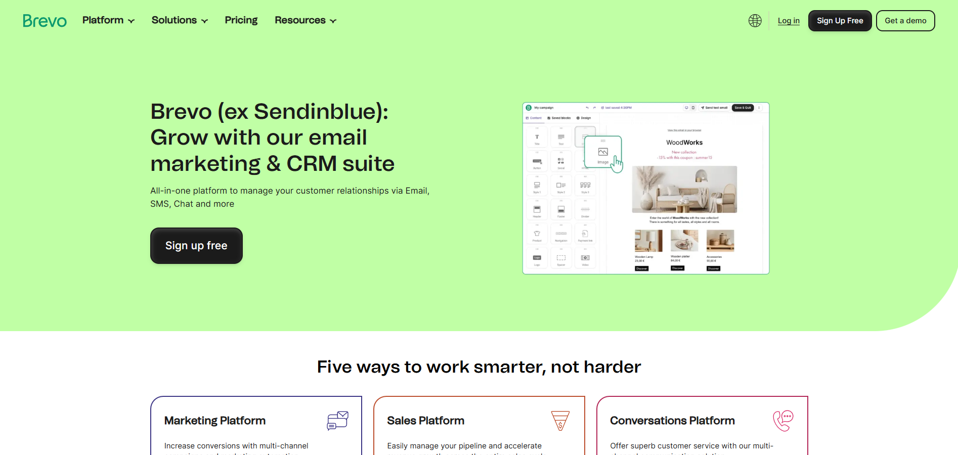 Sendinblue Kontakti Help Deska