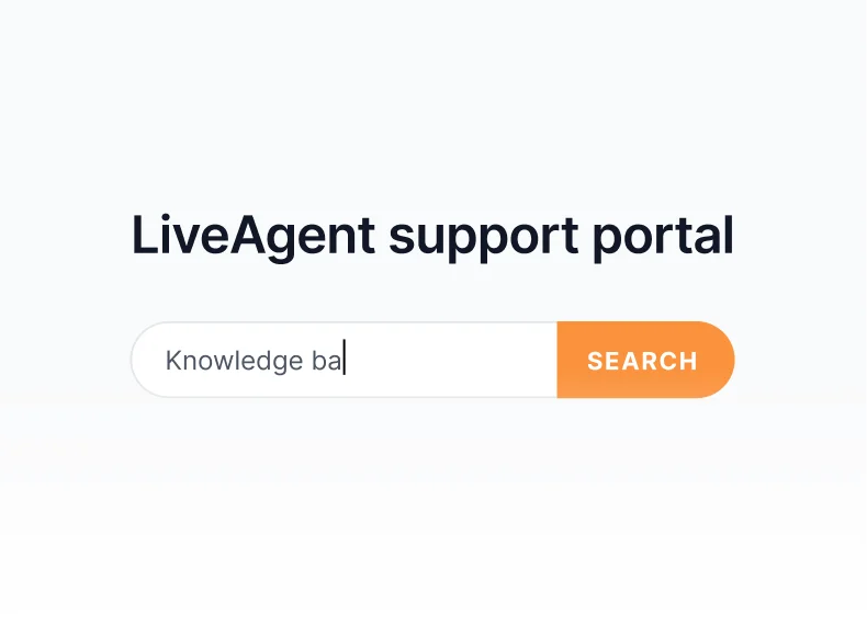 Baza znanja LiveAgent s člancima, vodičima i FAQ portalom