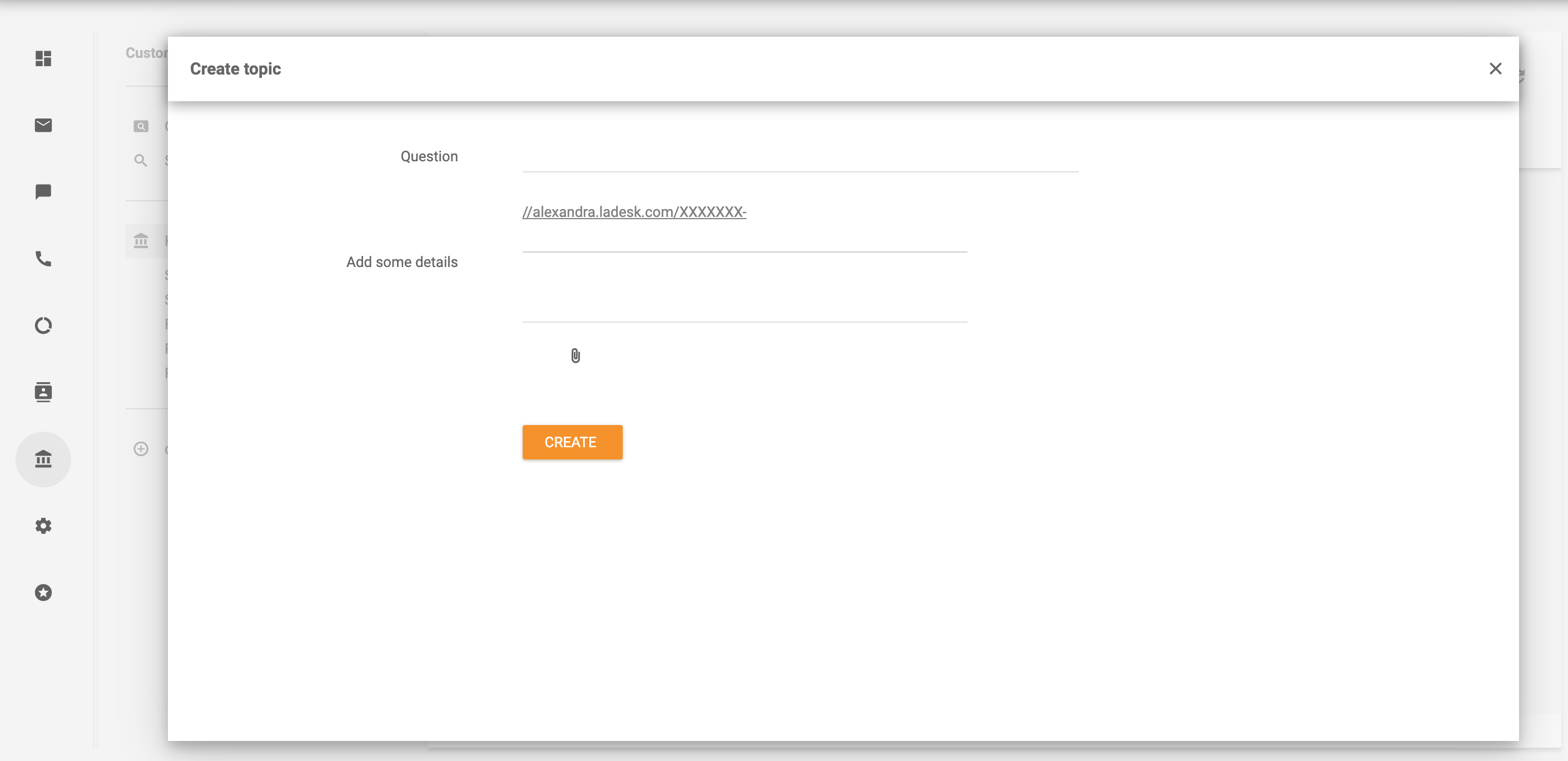 Kreiraj temu - LiveAgent
