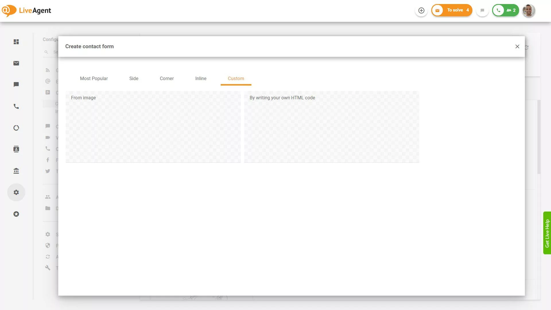Prilagođeni kontaktni obrazac
