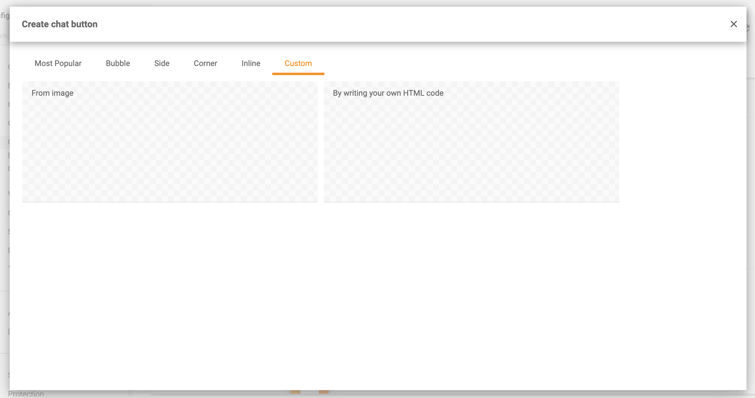 Prilagođeni Chat gumbi