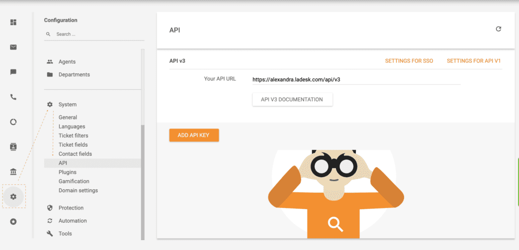 Primjer LiveAgent API-ja