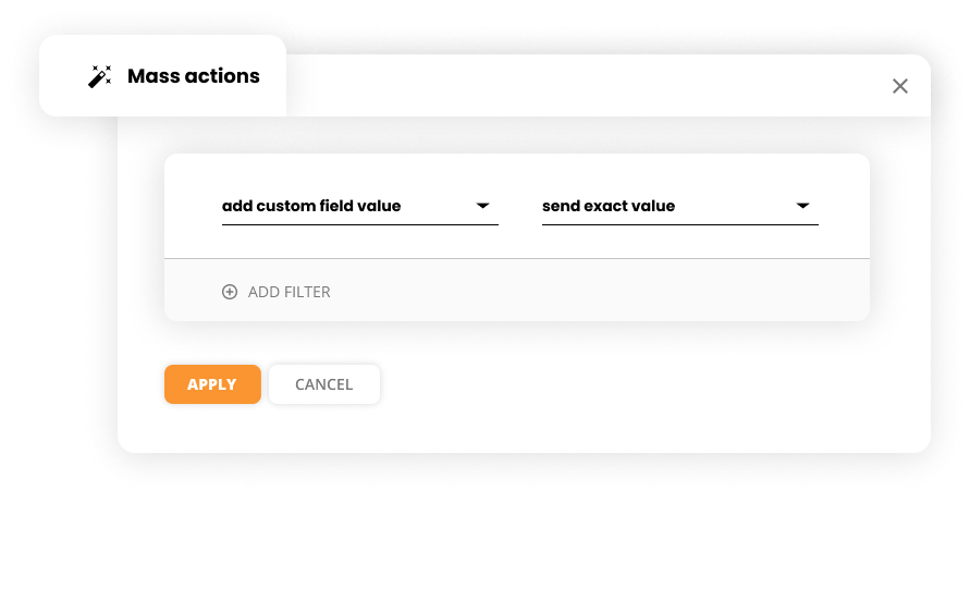 Mockup masovnih akcija