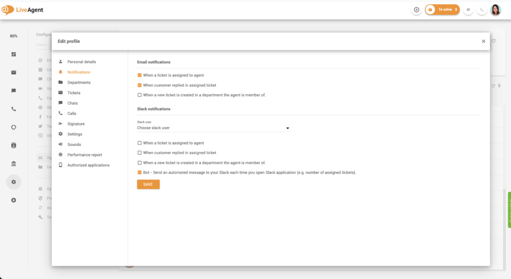 Postavljanje obavijesti odgovornosti