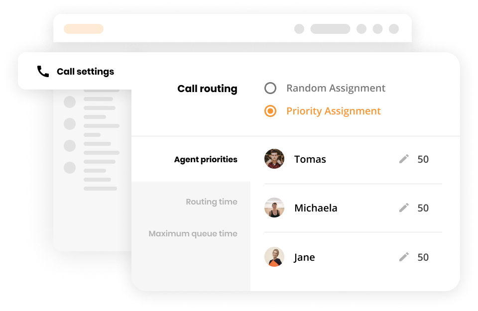 Značajke usmjeravanja poziva