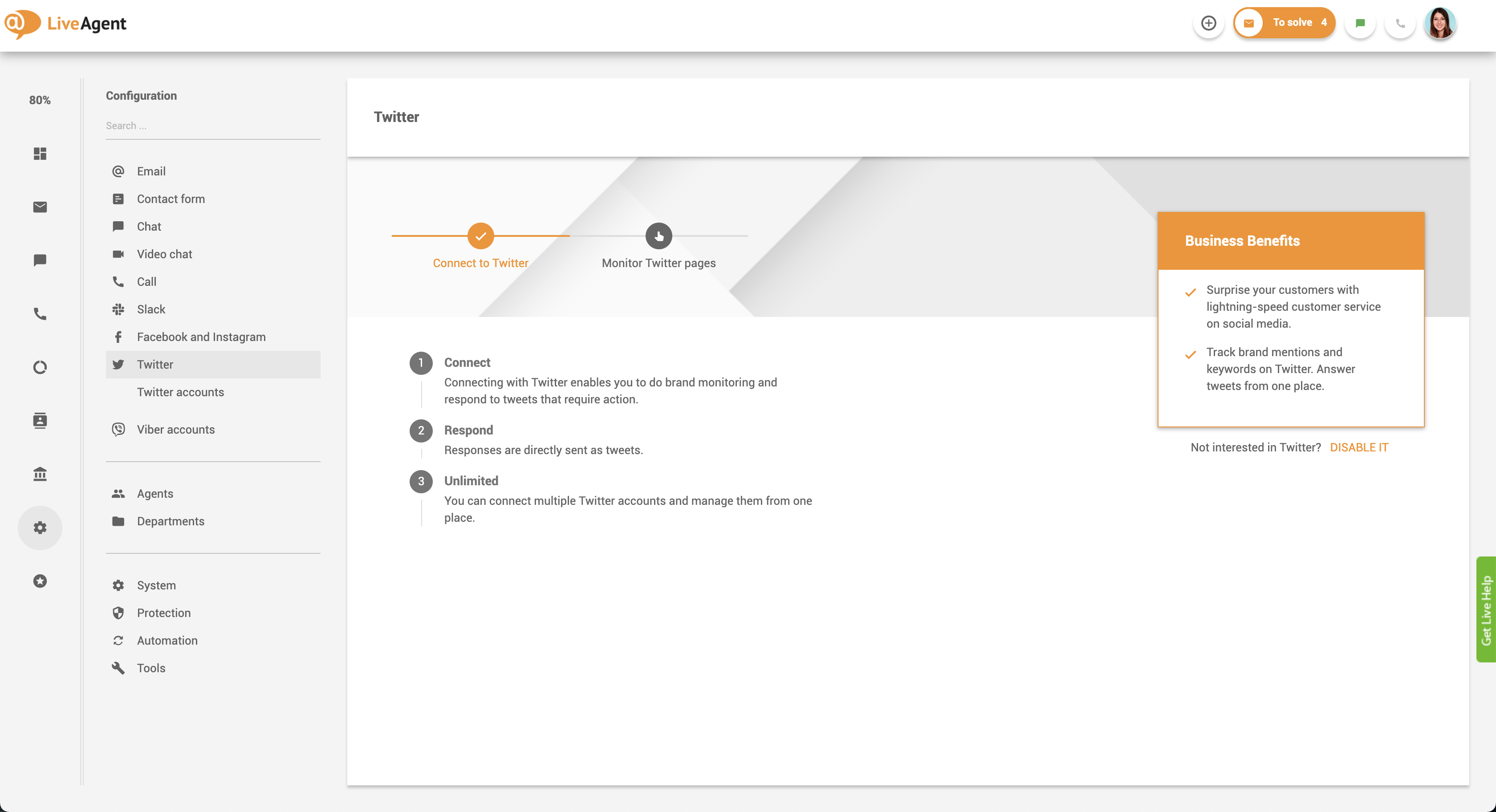 Povežite Twitter s univerzalnom prijemnom poštom