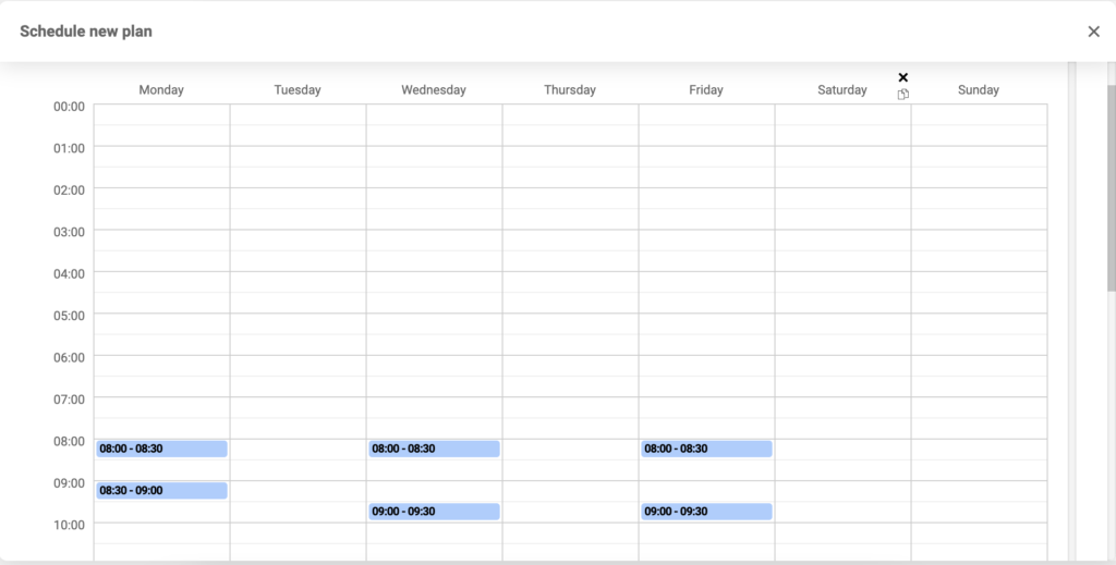 Konfiguracija planiranja uređaja