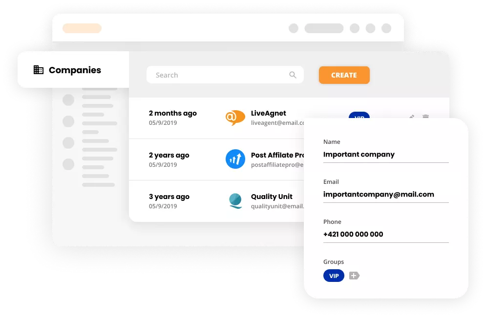 Mockup značajke tvrtki