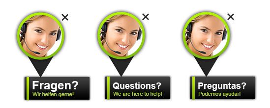 Primjer podrške za više jezika u LiveAgent-u