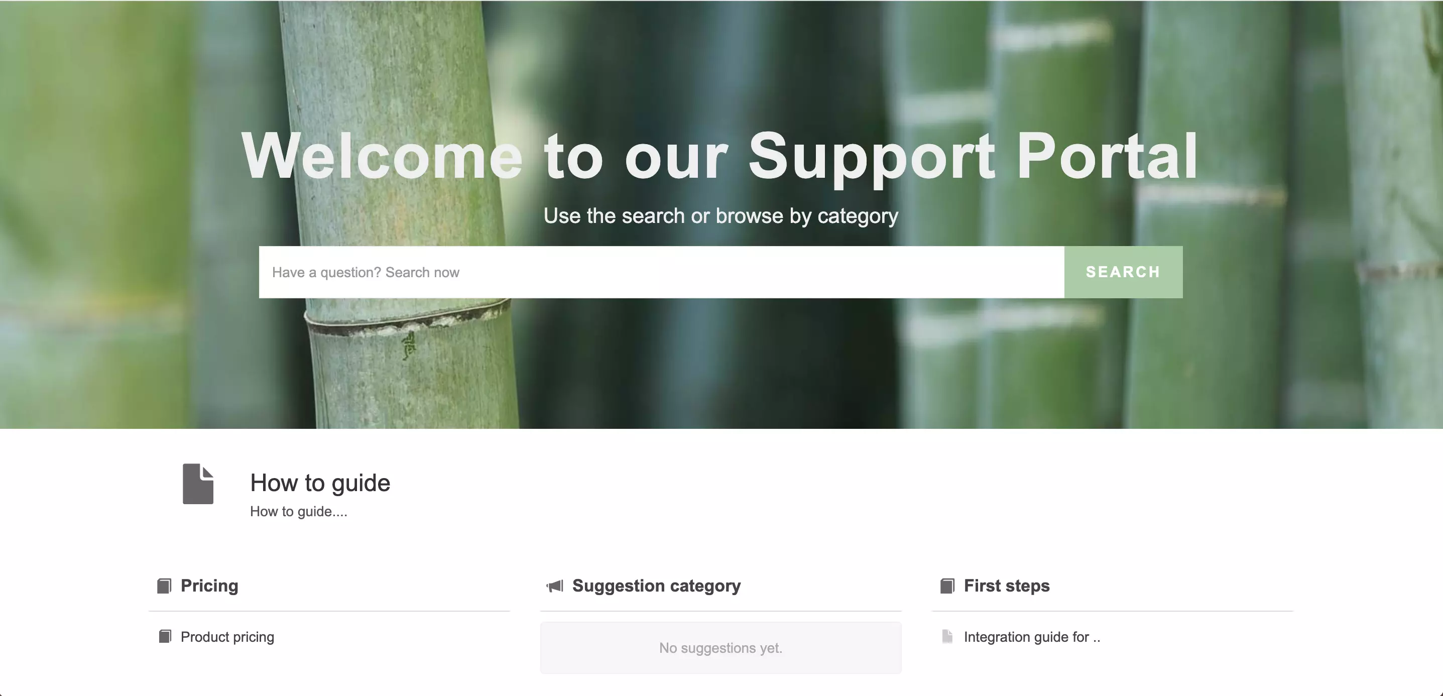 Besplatna tema softvera baze znanja u LiveAgent