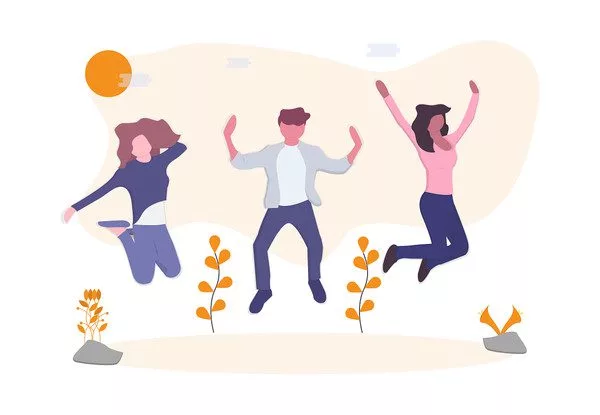 Sretni kupci s e-commerce podrškom