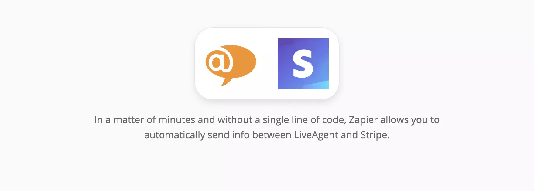 LiveAgent i Stripe stranica integracije na Zapier-u