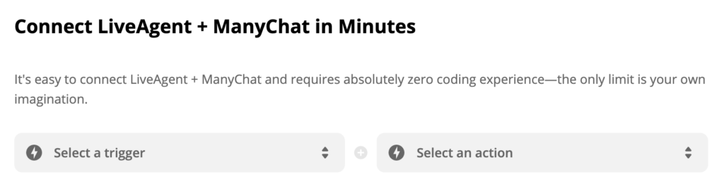 Odabir okidača i akcije u Zapier-u