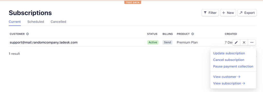 Gdje otkazati pretplatu u Stripe-u