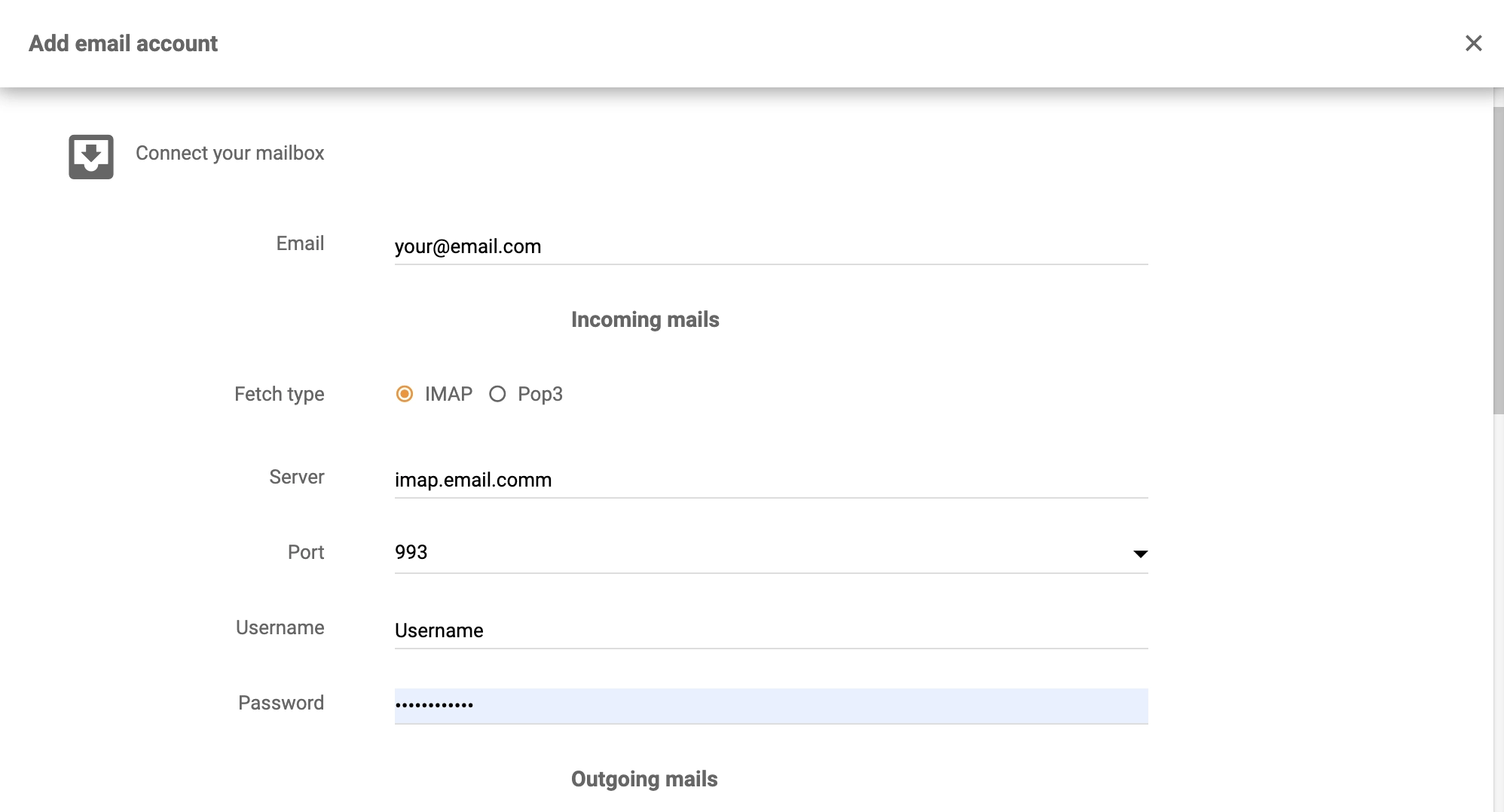 CommuniGate Pro LiveAgent konfiguracija integracije
