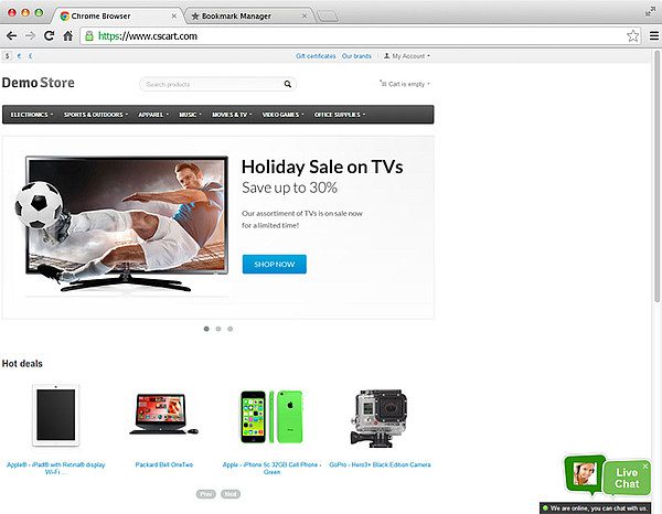 CS-Cart LiveAgent integracija uživo