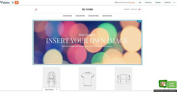 Volusion LiveAgent livechat integracija