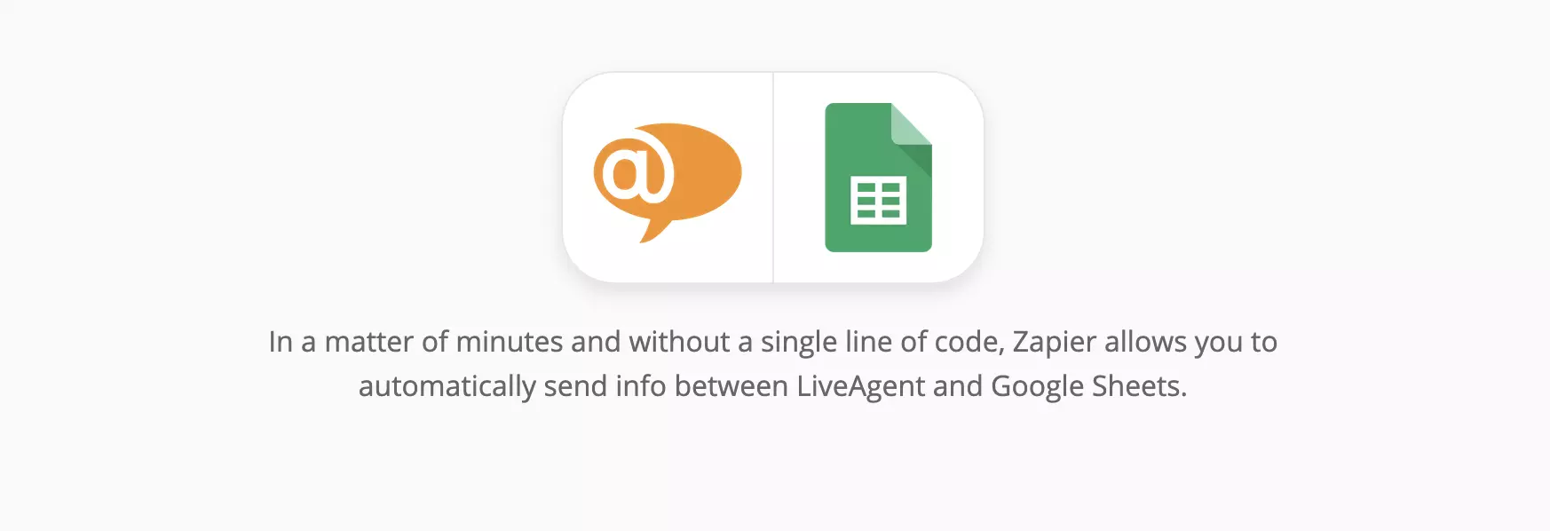 LiveAgent i Google Sheets integracija na Zapier-u