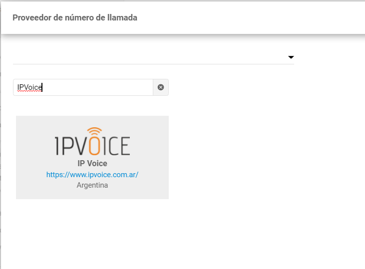 IP Voice pretraga