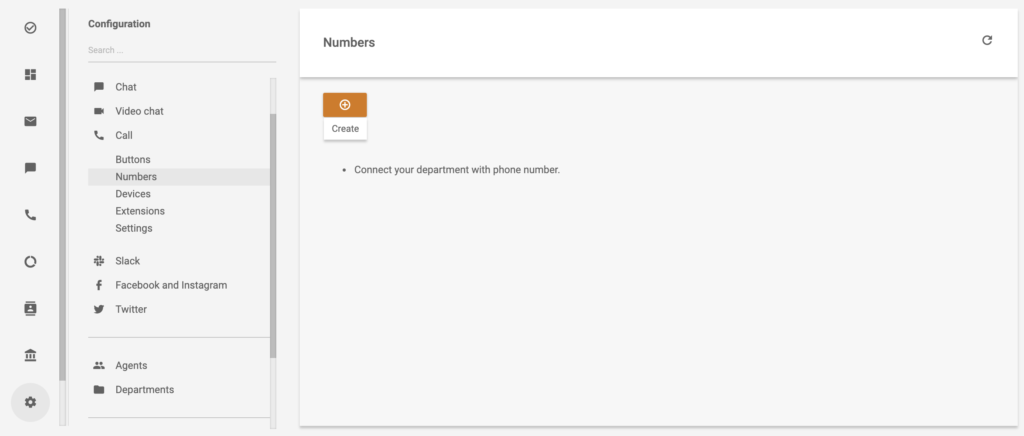 Add number option when integrating VoIPstudio call number into LiveAgent
