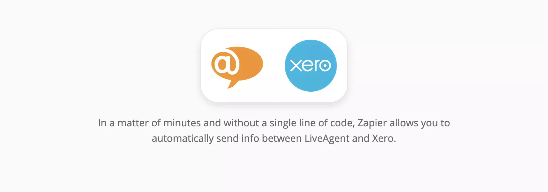 Xero i LiveAgent integracija stranica na Zapier-u