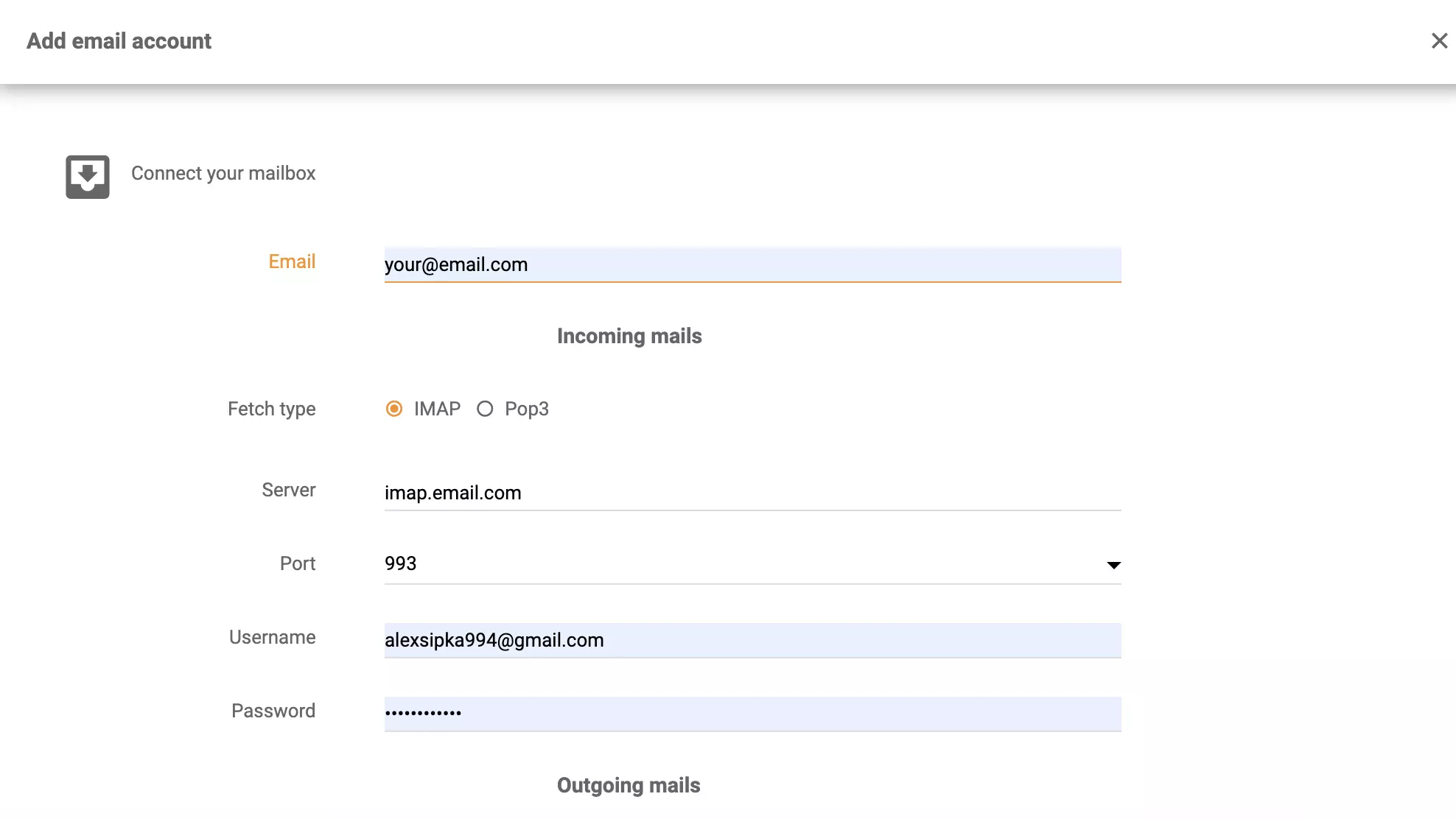 Postavljanje IMAP/POP3 Microsoft Server Exchange u LiveAgent