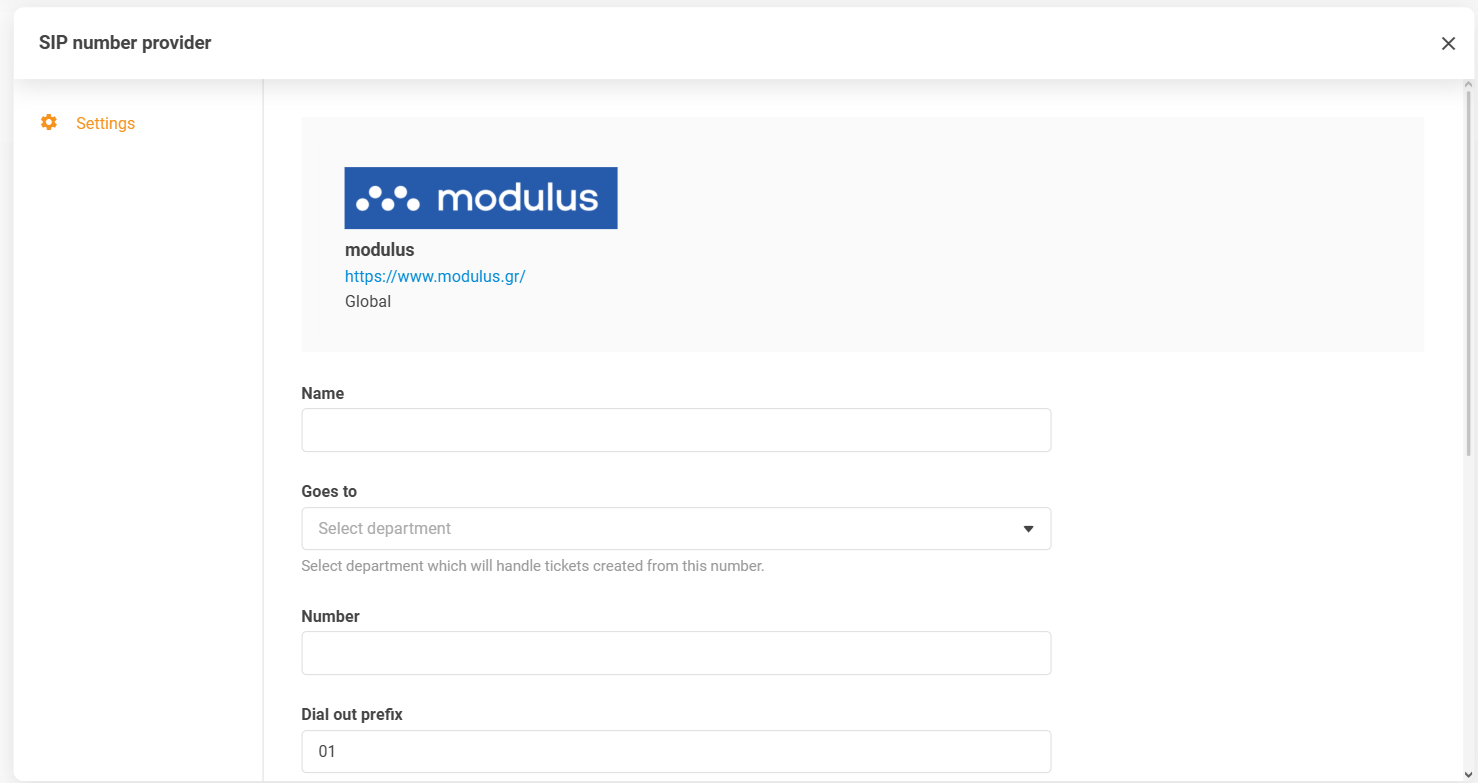 Modulus integracija u LiveAgent-u