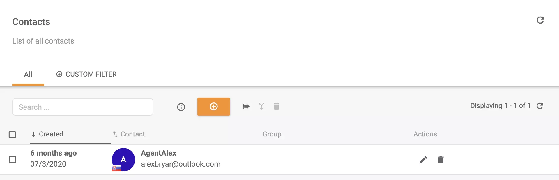 Klijent je dodan u LiveAgent zahvaljujući uspješnoj integraciji s Braintreom