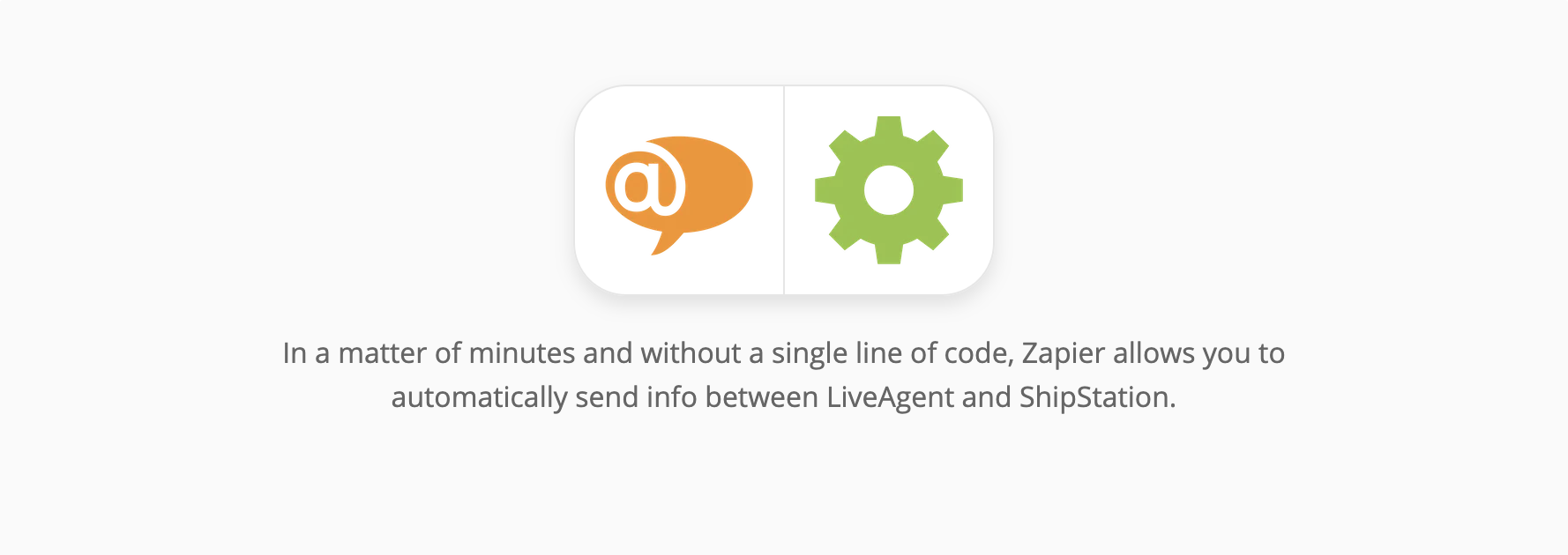 LiveAgent i ShipStation stranica integracije na Zapier-u
